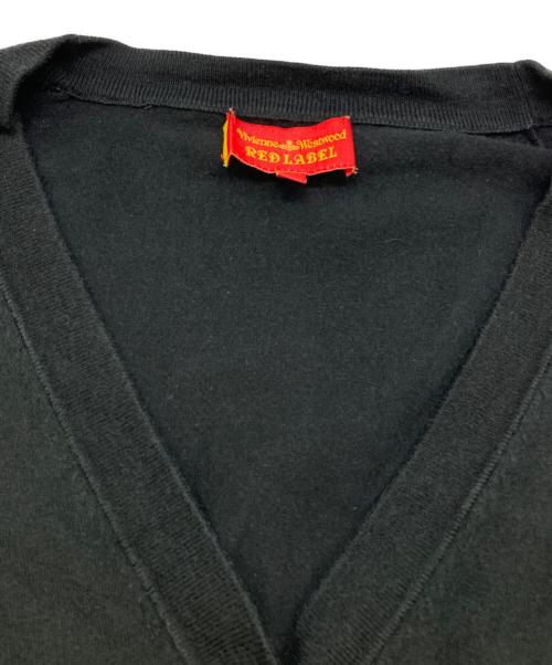 Vivienne Westwood（ヴィヴィアンウエストウッド）Vivienne Westwood (ヴィヴィアンウエストウッド) オーブボタンカーディガン ブラック サイズ:2の古着・服飾アイテム