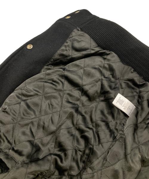 SUPREME（シュプリーム）SUPREME (シュプリーム) Delta Logo Varsity Jacket ブラック サイズ:Lの古着・服飾アイテム