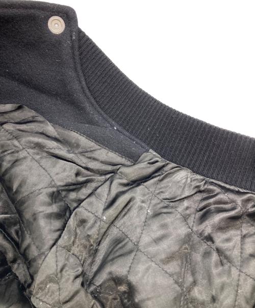 SUPREME（シュプリーム）SUPREME (シュプリーム) Delta Logo Varsity Jacket ブラック サイズ:Lの古着・服飾アイテム