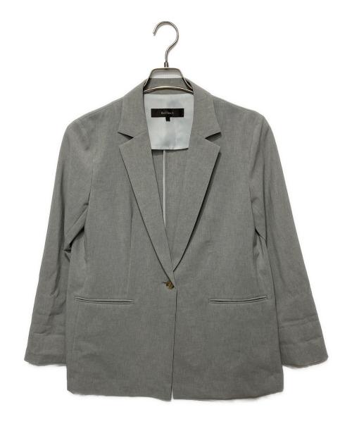 ReFLEcT（リフレクト）ReFLEcT (リフレクト) ドライタッチダブルジャケット グレー サイズ:9の古着・服飾アイテム