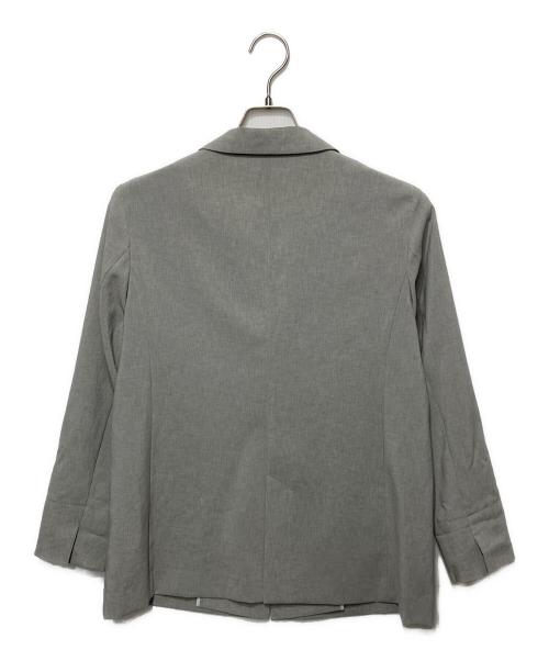 ReFLEcT（リフレクト）ReFLEcT (リフレクト) ドライタッチダブルジャケット グレー サイズ:9の古着・服飾アイテム