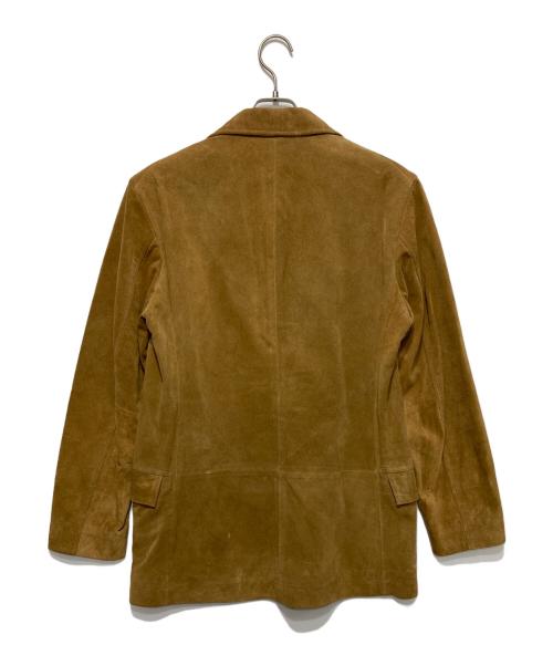 OLD GAP（オールドギャップ）OLD GAP (オールドギャップ) スウェードテーラードジャケット ブラウン サイズ:Ｍの古着・服飾アイテム