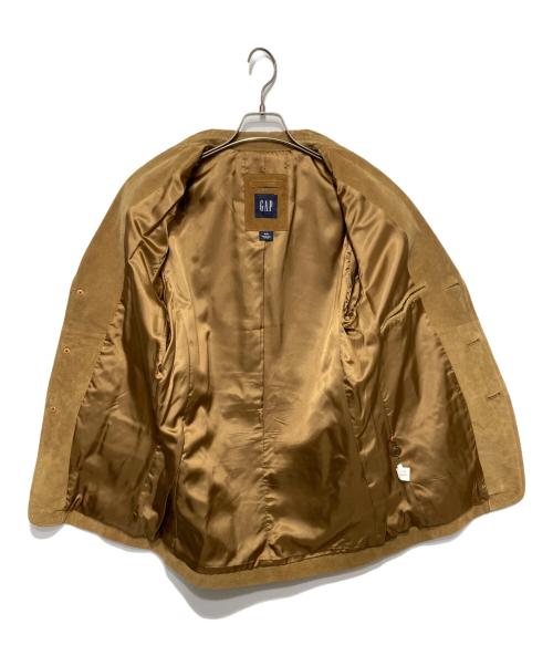 OLD GAP（オールドギャップ）OLD GAP (オールドギャップ) スウェードテーラードジャケット ブラウン サイズ:Ｍの古着・服飾アイテム