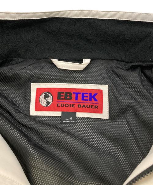 EBTEK（イービーテック）EBTEK (イービーテック) アノラックパーカー ホワイト×ブラック サイズ:Ｍ 未使用品の古着・服飾アイテム