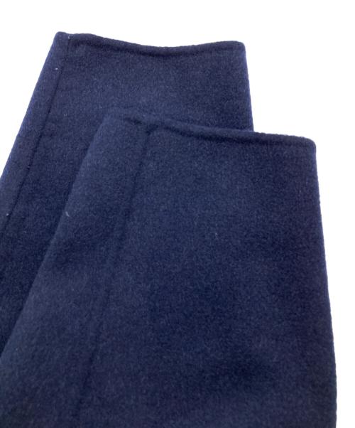 JOURNAL STANDARD relume（ジャーナルスタンダード レリューム）JOURNAL STANDARD relume (ジャーナルスタンダード レリューム) リバーシブルノーカラーウールコート ネイビー×ブルー サイズ:38の古着・服飾アイテム