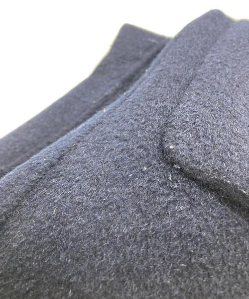 JOURNAL STANDARD relume（ジャーナルスタンダード レリューム）JOURNAL STANDARD relume (ジャーナルスタンダード レリューム) リバーシブルノーカラーウールコート ネイビー×ブルー サイズ:38の古着・服飾アイテム