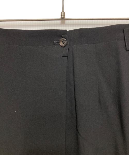 JURGEN LEHL（ヨーガンレール）JURGEN LEHL (ヨーガンレール) ウールシルクロングスカート ブラック サイズ:Mの古着・服飾アイテム