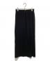 JURGEN LEHL（ヨーガンレール）の古着「ウールシルクロングスカート」｜ブラック