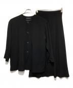 JURGEN LEHLヨーガンレール）の古着「ウールセットアップ」｜ブラック