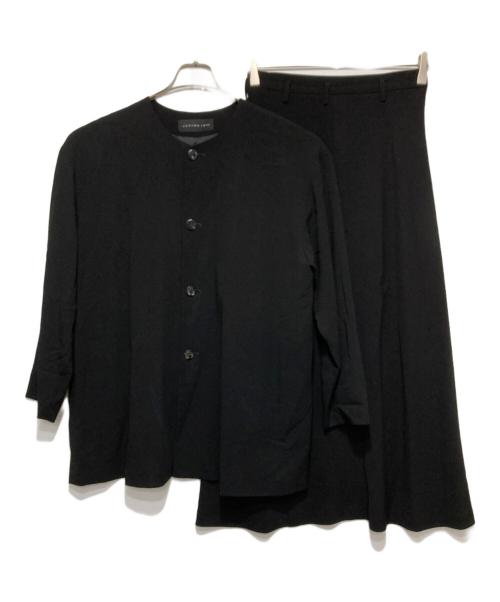 JURGEN LEHL（ヨーガンレール）JURGEN LEHL (ヨーガンレール) ウールセットアップ ブラック サイズ:Mの古着・服飾アイテム