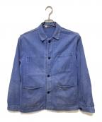 --）の古着「フレンチワークジャケット」｜ブルー