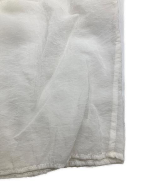 TODAYFUL（トゥデイフル）TODAYFUL (トゥデイフル) Standcollar Organdy Blouse ホワイト サイズ:freeの古着・服飾アイテム