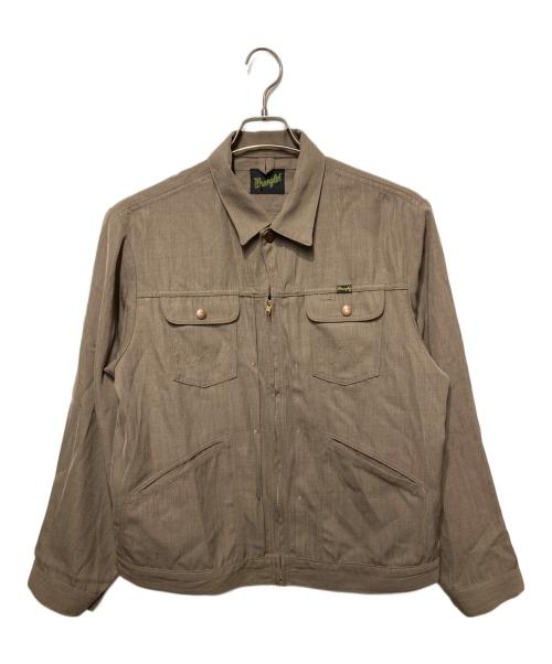 Wrangler（ラングラー）Wrangler (ラングラー) TOMORROW LAND (トゥモローランド) 別注ワークジャケット ブラウン サイズ:Lの古着・服飾アイテム