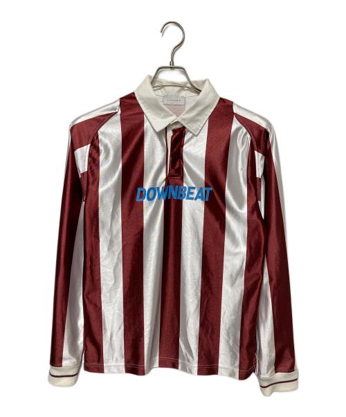 LITTLEBIG（リトルビッグ）LITTLEBIG (リトルビッグ) Football SH L/S レッド×ホワイト サイズ:Mの古着・服飾アイテム