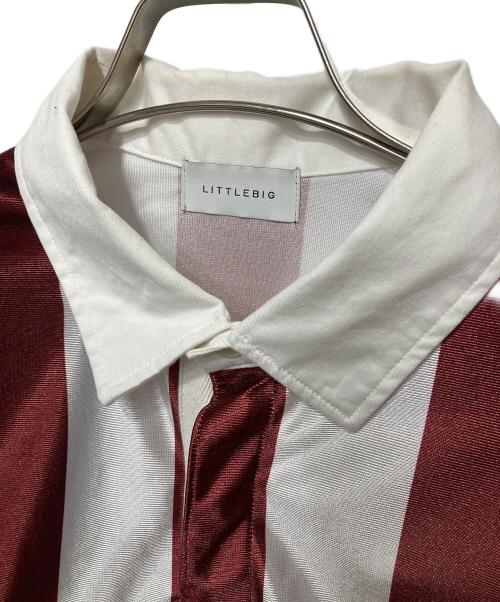 LITTLEBIG（リトルビッグ）LITTLEBIG (リトルビッグ) Football SH L/S レッド×ホワイト サイズ:Mの古着・服飾アイテム
