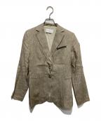 Fabiana Filippiファビアナフィリッピ）の古着「リネンテーラードジャケット」｜ベージュ