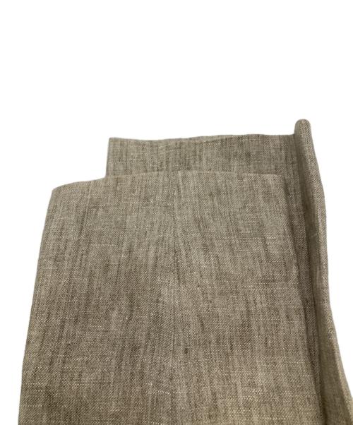 Fabiana Filippi（ファビアナフィリッピ）Fabiana Filippi (ファビアナフィリッピ) リネンテーラードジャケット ベージュ サイズ:XXSの古着・服飾アイテム