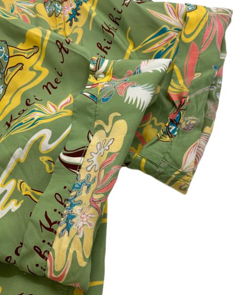 Sun Surf（サンサーフ）Sun Surf (サンサーフ) アロハシャツ/HAWAIIAN HULA グリーン サイズ:Lの古着・服飾アイテム