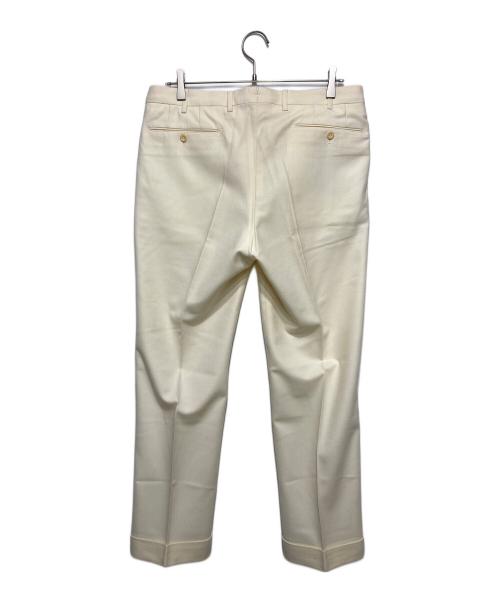 INCOTEX（インコテックス）INCOTEX (インコテックス) ウールスラックス ホワイト サイズ:48の古着・服飾アイテム