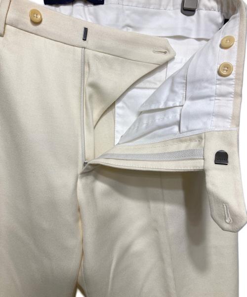 INCOTEX（インコテックス）INCOTEX (インコテックス) ウールスラックス ホワイト サイズ:48の古着・服飾アイテム