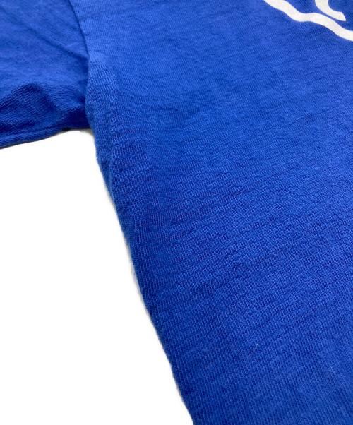 HUMAN MADE（ヒューマンメイド）HUMAN MADE (ヒューマンメイド) ロゴプリントTシャツ ブルー サイズ:XLの古着・服飾アイテム