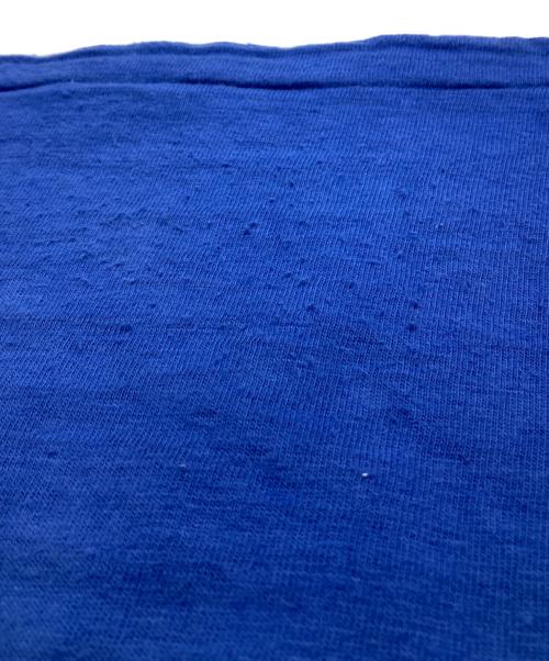 HUMAN MADE（ヒューマンメイド）HUMAN MADE (ヒューマンメイド) ロゴプリントTシャツ ブルー サイズ:XLの古着・服飾アイテム