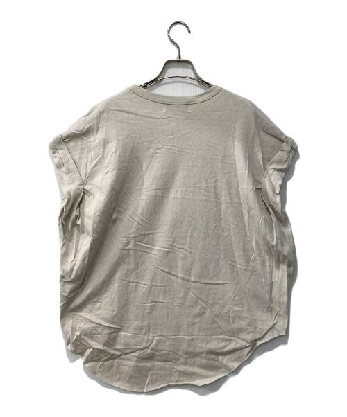 L'appartement（アパルトモン）L'appartement (アパルトモン) Americana (アメリカーナ) ノースリーブカットソー ベージュ サイズ:表記なしの古着・服飾アイテム