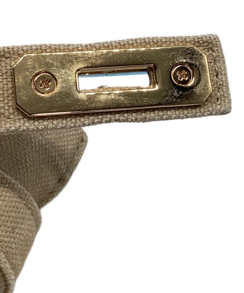 SITA PARANTICA（シータパランティカ）SITA PARANTICA (シータパランティカ) キャンバスミニトートバッグ ベージュの古着・服飾アイテム