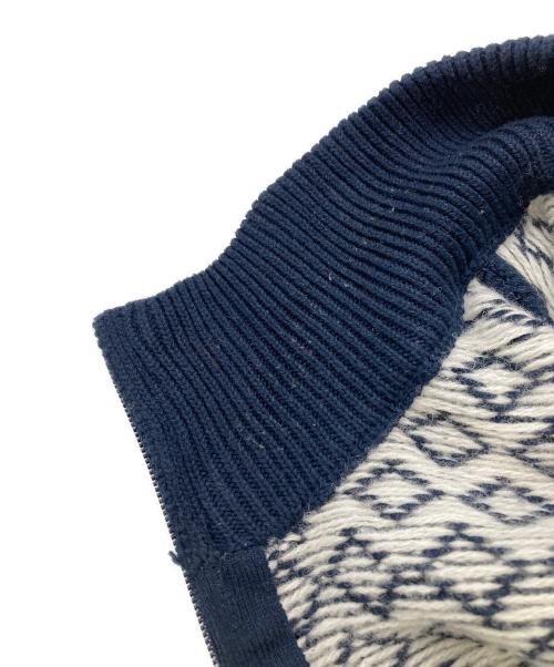 CHAPS（チャップス）CHAPS (チャップス) ノルディックハーフジップニット ネイビー サイズ:XLの古着・服飾アイテム