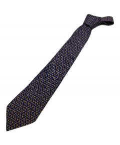 中古・古着通販】BRIONI (ブリオーニ) プリーツネクタイ ネイビー