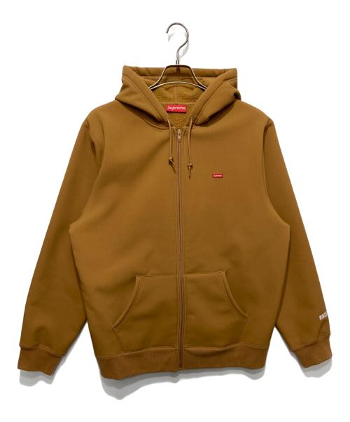 SUPREME（シュプリーム）SUPREME (シュプリーム) WINDSTOPPER Zip Up Hooded Sweatshirt ブラウン サイズ:Lの古着・服飾アイテム