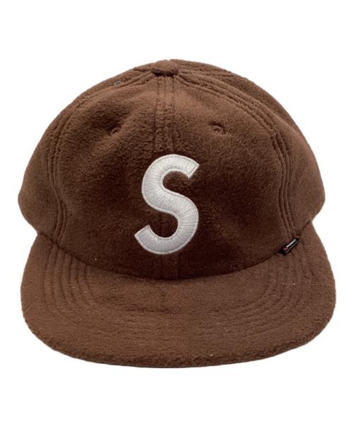 SUPREME（シュプリーム）SUPREME (シュプリーム) Polartec S Logo 6-Pane ブラウンの古着・服飾アイテム