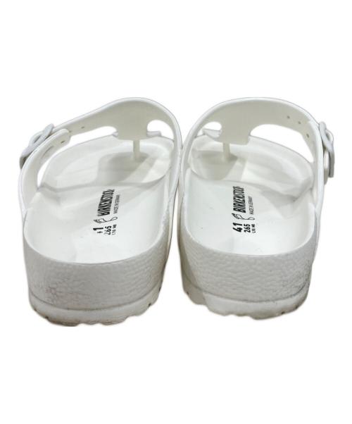 BIRKENSTOCK（ビルケンシュトック）BIRKENSTOCK (ビルケンシュトック) サンダル ホワイト サイズ:26.5の古着・服飾アイテム
