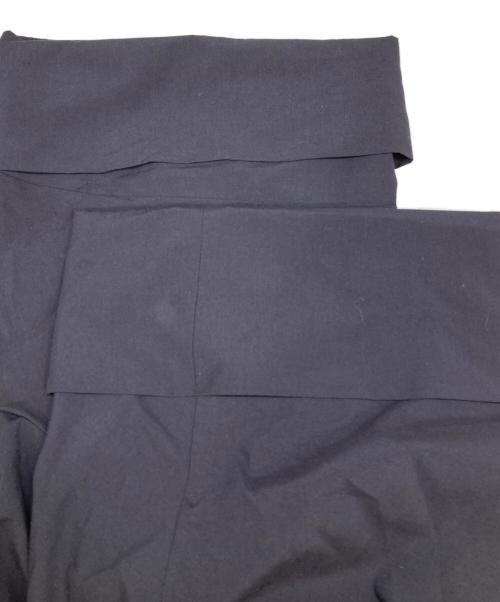 ISSEY MIYAKE（イッセイミヤケ）ISSEY MIYAKE (イッセイミヤケ) スタンドカラーシャツワンピース ブラック サイズ:3の古着・服飾アイテム