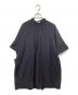 ISSEY MIYAKE（イッセイミヤケ）の古着「スタンドカラーシャツワンピース」｜ブラック
