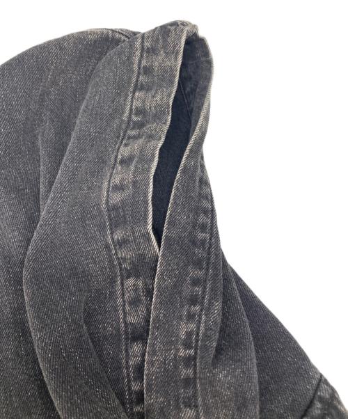 DIESEL（ディーゼル）DIESEL (ディーゼル) D-Dewny-Hoodデニムパーカー ブラック サイズ:Sの古着・服飾アイテム
