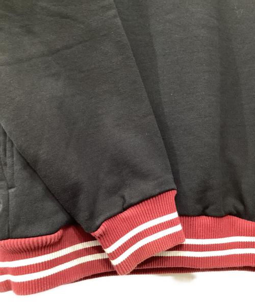 X-LARGE（エクストララージ）X-LARGE (エクストララージ) RIB LINE CREWNECK SWEAT ブラック サイズ:Lの古着・服飾アイテム