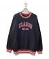 X-LARGE（エクストララージ）の古着「RIB LINE CREWNECK SWEAT」｜ブラック