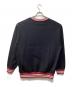 X-LARGE (エクストララージ) RIB LINE CREWNECK SWEAT ブラック サイズ:L：6000円