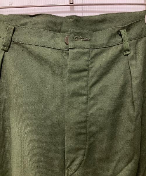 Swedish Army（スウェーデン軍）Swedish Army (スウェーデン軍) M-87ユーティリティパンツ カーキ サイズ:C58の古着・服飾アイテム