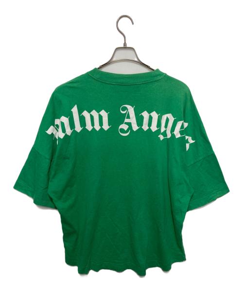 Palm Angels（パーム エンジェルス）Palm Angels (パーム エンジェルス) CLASSIC LOGO OVER TEE グリーン サイズ:Lの古着・服飾アイテム