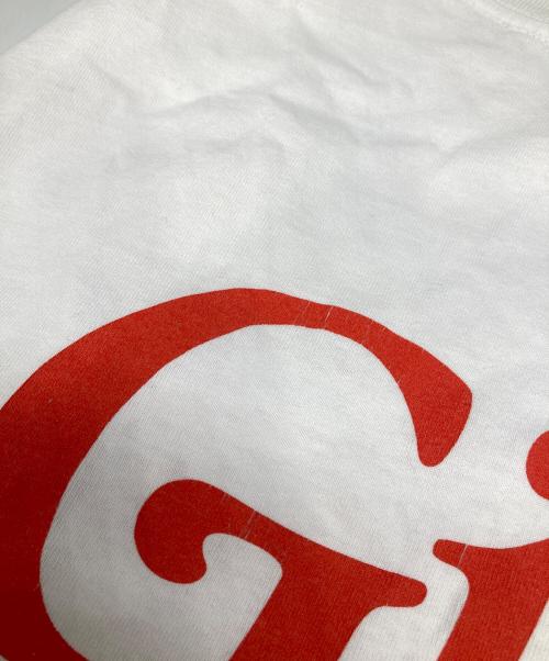 GIRLS DON'T CRY（ガールズ ドント クライ）GIRLS DON'T CRY (ガールズ ドント クライ) プリントTシャツ ホワイト×レッド サイズ:XLの古着・服飾アイテム