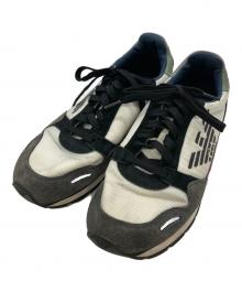 EMPORIO ARMANI（エンポリオアルマーニ）の古着「ローカットスニーカー」｜ホワイト