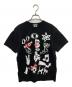 BLACK COMME des GARCONS（ブラックコムデギャルソン）の古着「綿天竺 FLIP PAGWSKI プリントTシャツ」｜ブラック