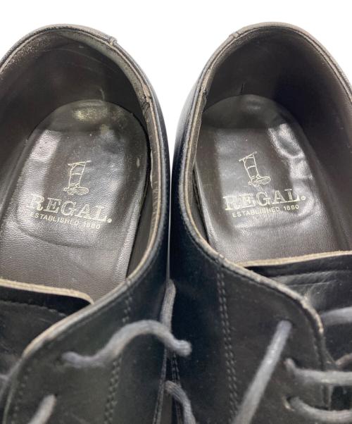 REGAL（リーガル）REGAL (リーガル) プレーントゥシューズ ブラック サイズ:26の古着・服飾アイテム