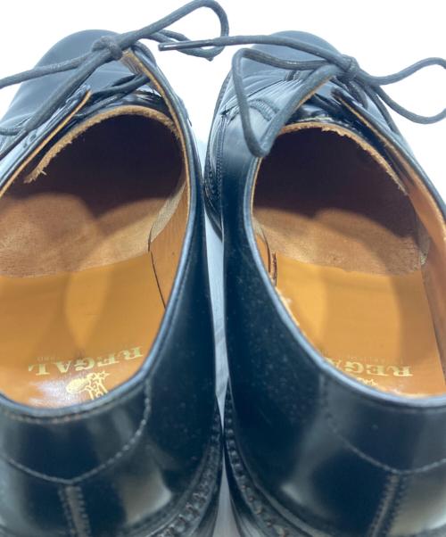 REGAL（リーガル）REGAL (リーガル) プレーントゥシューズ ブラック サイズ:24 1/2の古着・服飾アイテム