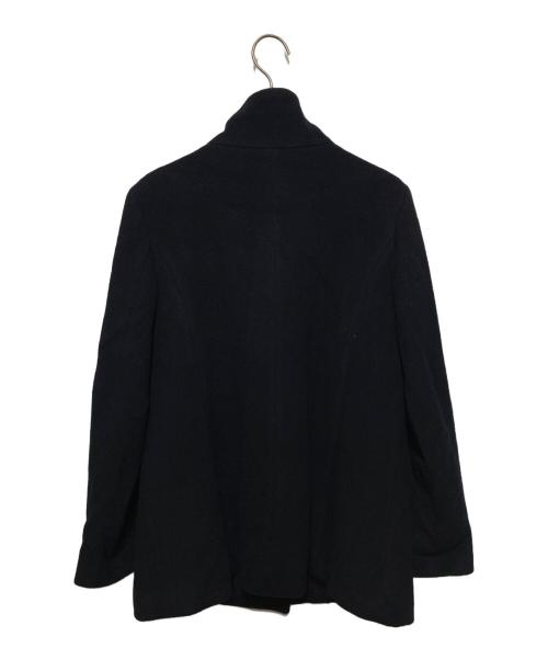ReFLEcT（リフレクト）Reflect (リフレクト) スタンドカラーミドルコート ネイビー サイズ:9の古着・服飾アイテム