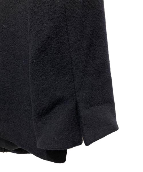 ReFLEcT（リフレクト）Reflect (リフレクト) スタンドカラーミドルコート ネイビー サイズ:9の古着・服飾アイテム