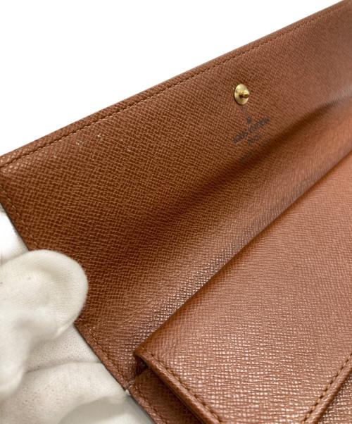 LOUIS VUITTON（ルイ ヴィトン）LOUIS VUITTON (ルイ ヴィトン) ロングウォレット/ポルトフォイユ・インターナショナル ブラウンの古着・服飾アイテム