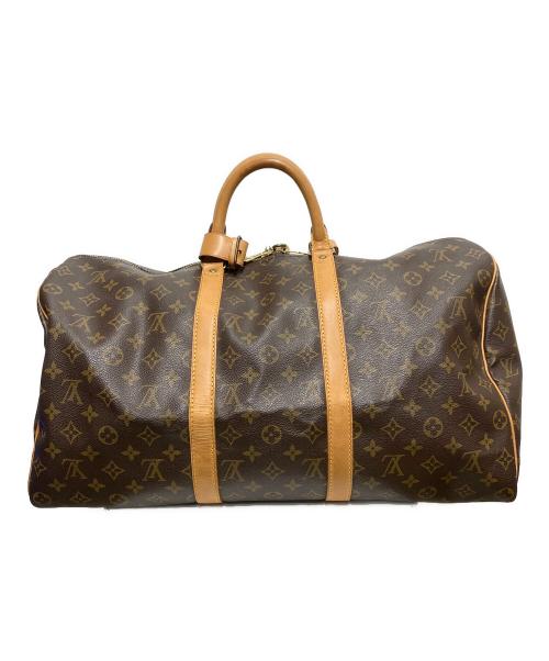LOUIS VUITTON（ルイ ヴィトン）LOUIS VUITTON (ルイ ヴィトン) トラベルバッグ /	キーポル50 ブラウンの古着・服飾アイテム